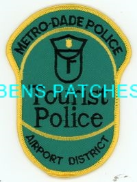 FLORIDA,A,METRO DADE POLICE AIRPORT DISTRICT TOURIST POLICE 1
